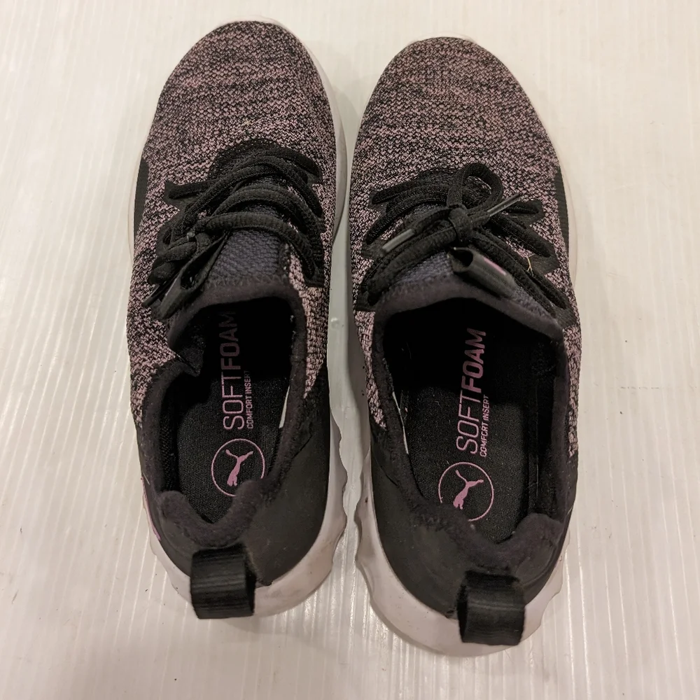 PUMA Carson 2 X women's knit Orchid Pink & black running shoes size 6.5